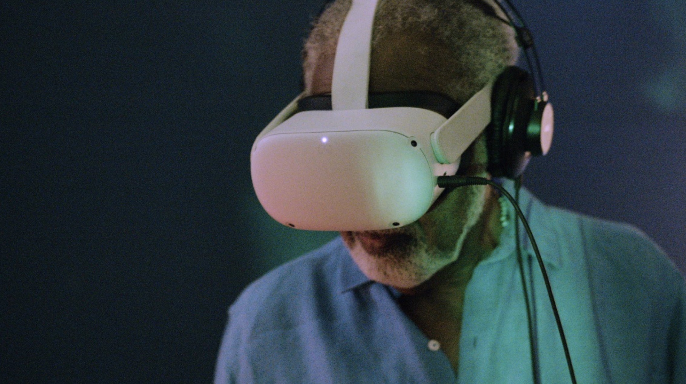 Gilberto Gil na Bienal de Arte Digital 2022. Gil Futurível (credito: Pedro Murad)